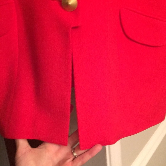 Vintage cherry red Michael Kors blazer - Picture 4 of 6